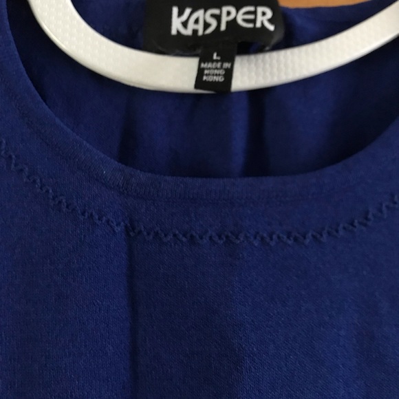 Women's Blue Sleeveless Top - Picture 2 of 2